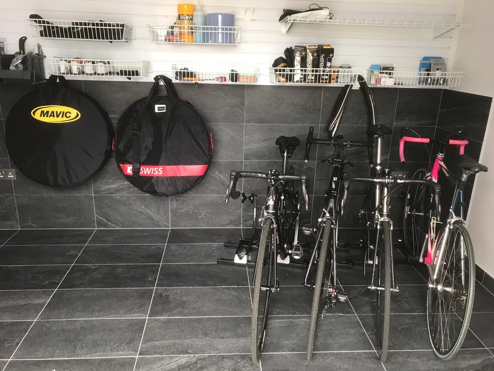 Bike Storage Solutions for your garage wall