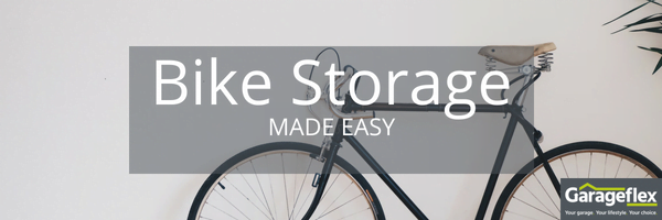 Bike Storage made easy garageflex bike rack