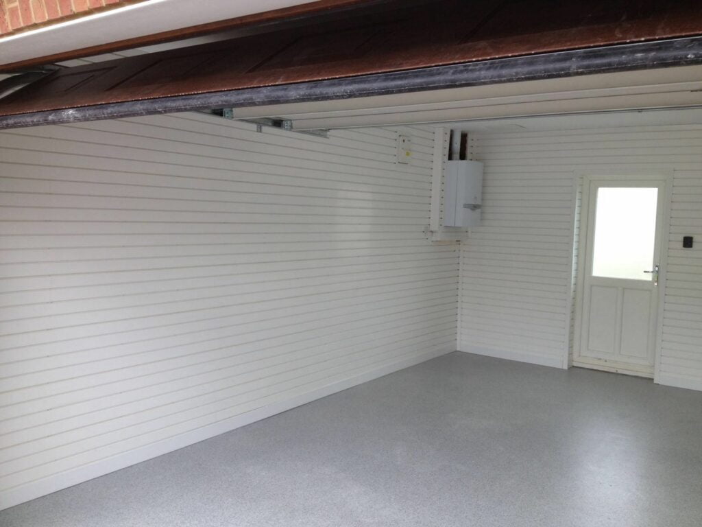 FlexiPanel helps to seal up your garage walls