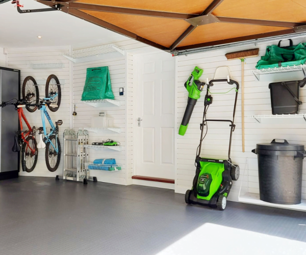 Complete garage transformation